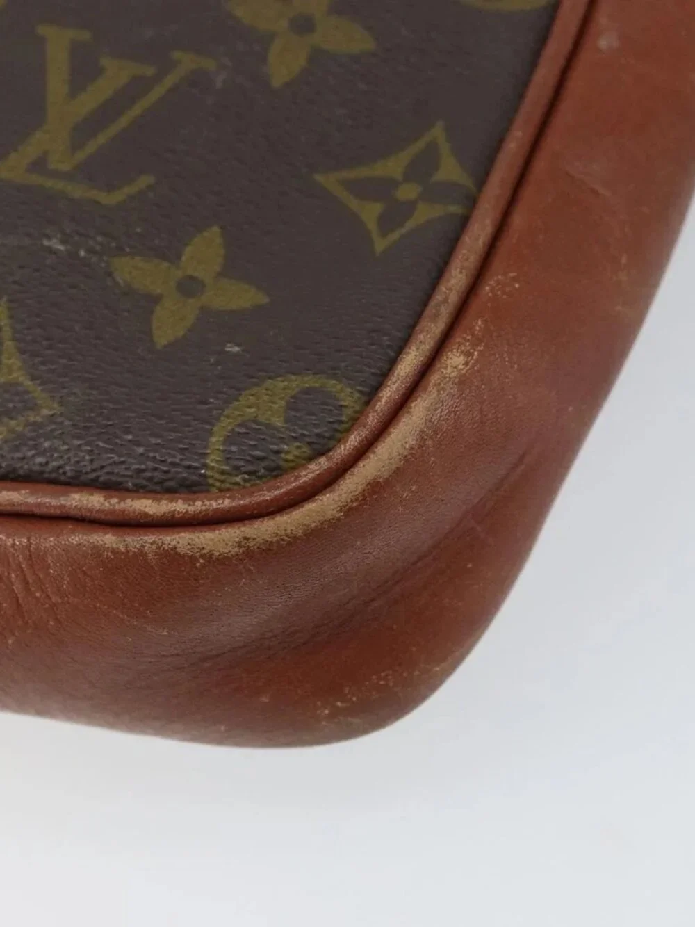 LOUIS VUITTON Monogram Pochette Sports Clutch Bag N0.183 LV Auth gh1595